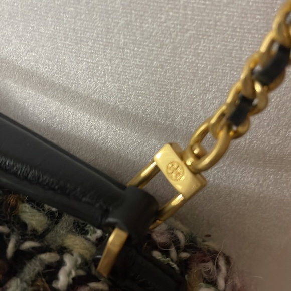 NWT Tory Burch tweed Britten top handle - Picture 11 of 12